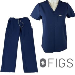 FIGS Technical Collection Women’s Blue Scrub Set Pants XS C21